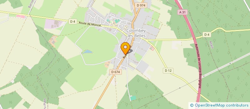 localisation de l'entreprise OLIZEN à COLOMBEY-LES-BELLES