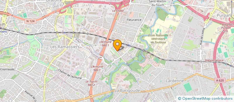 localisation de l'entreprise OLJAAS à TOULOUSE