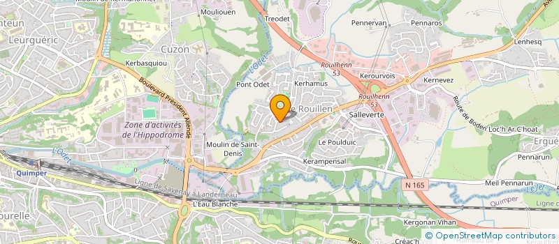 localisation de l'entreprise OLLA  ERGUE-GABERIC