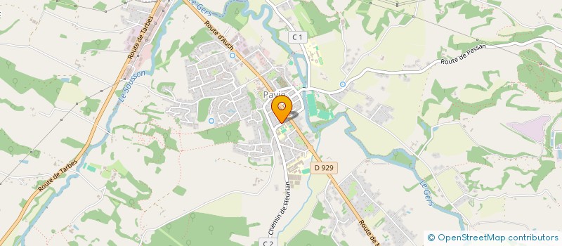 localisation de l'entreprise OLLA SCI  PAVIE