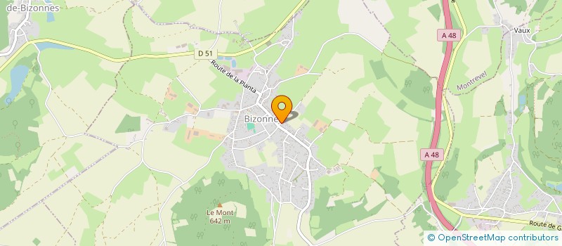 localisation de l'entreprise OLLAGNIER à BIZONNES