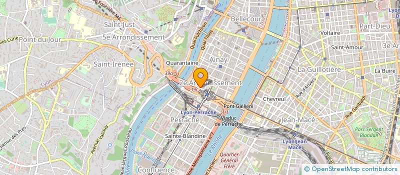 localisation de l'entreprise OLLAGNON STRATEGIES EMERGENTES à LYON