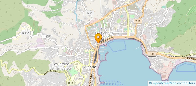 localisation de l'entreprise OLLANDINI ACHAT ET LOCATION - SOCIETE DE GESTION ET DE PARTICIPATION à AJACCIO