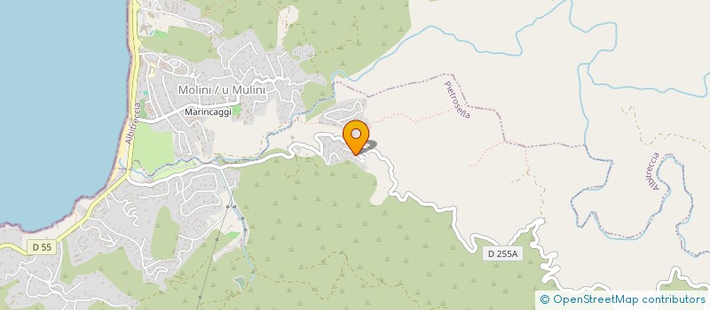 localisation de l'entreprise OLLANDINI PATRIMOINE à ALBITRECCIA