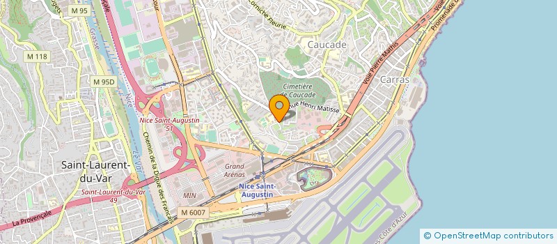 localisation de l'entreprise OLLDENTAL à NICE