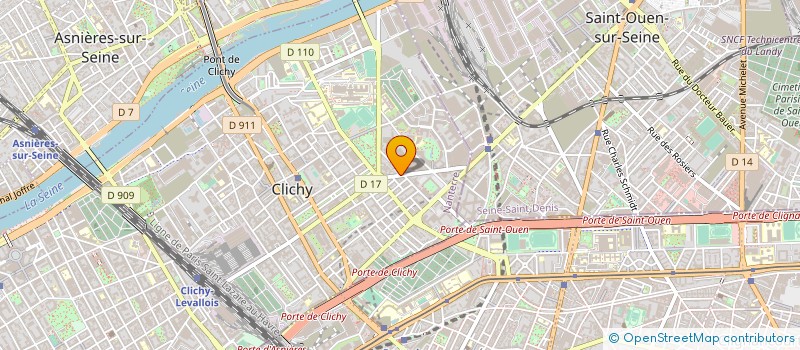 localisation de l'entreprise OLLENOM STUDIO à CLICHY