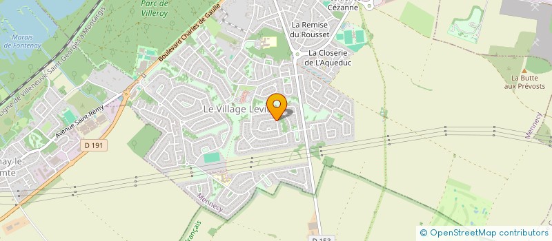 localisation de l'entreprise OLLIA à MENNECY