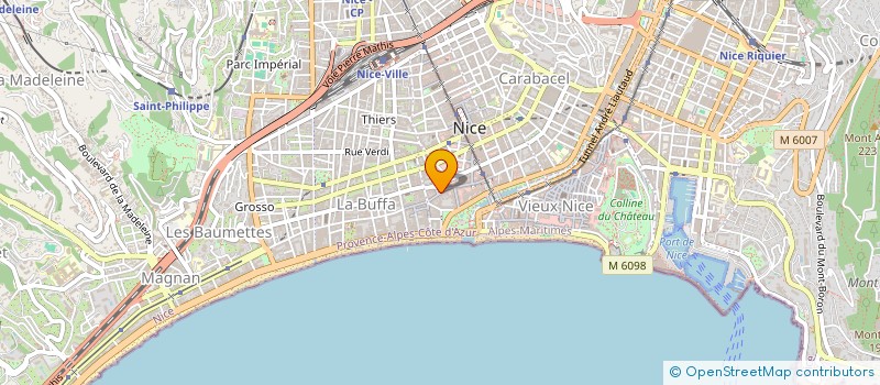 localisation de l'entreprise OLLIA à NICE