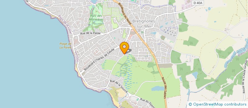 localisation de l'entreprise OLLIA à BRETIGNOLLES-SUR-MER