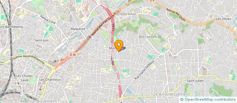 localisation de l'entreprise OLLIANE II à MARSEILLE