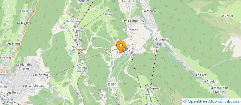 localisation de l'entreprise OLLIE'S CHALETS  MORZINE