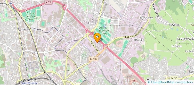 localisation de l'entreprise OLLIER FORCE DEVELOPPEMENT  SAINT-ETIENNE