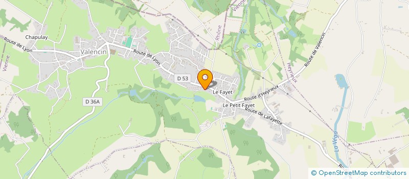localisation de l'entreprise OLLIER MENUISERIE  VALENCIN