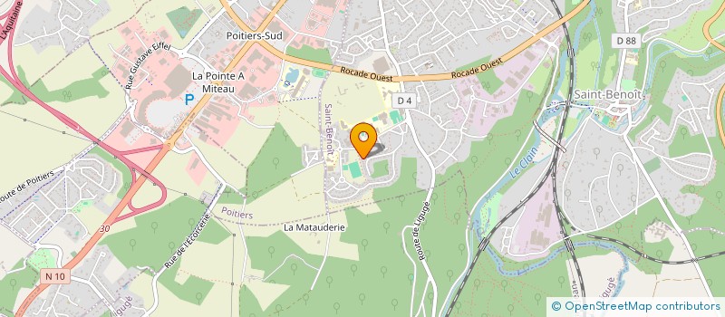 localisation de l'entreprise OLLIN ENSEIGNEMENT DE LANGUES VIVANTES à SAINT-BENOIT