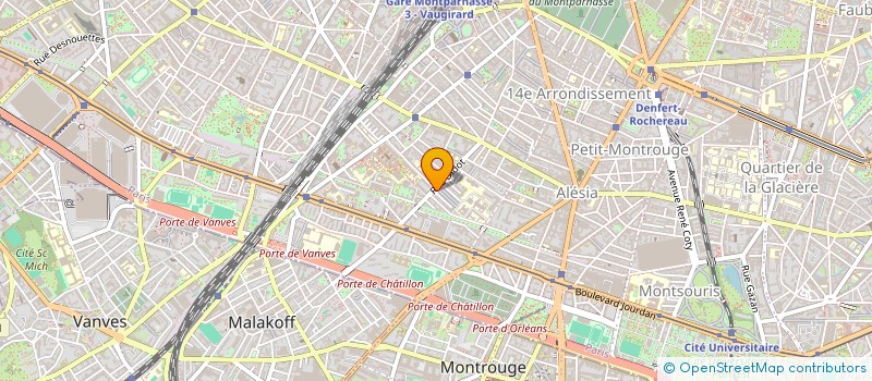 localisation de l'entreprise OLLINE INTERNATIONAL ORGANISATION  PARIS