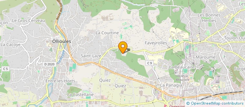 localisation de l'entreprise OLLIOULES A CHEVAL à OLLIOULES