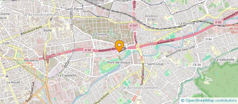 localisation de l'entreprise OLLIOULES INVEST à MARSEILLE
