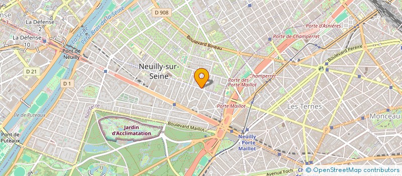 localisation de l'entreprise OLLIVE'S SARL à NEUILLY-SUR-SEINE