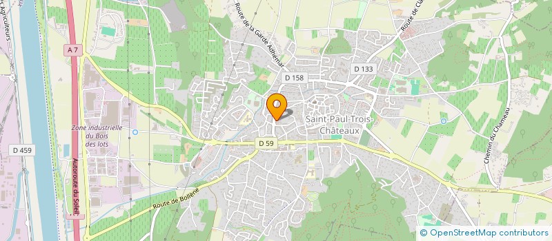 localisation de l'entreprise OLLIVIER  SAINT-PAUL-TROIS-CHATEAUX