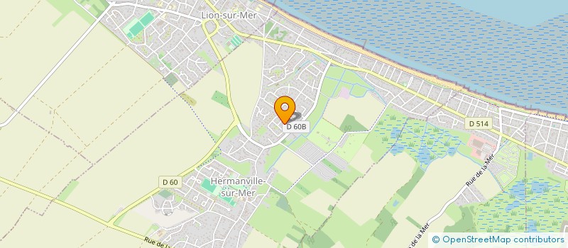 localisation de l'entreprise OLLIVIER 93-46 à HERMANVILLE-SUR-MER