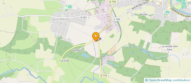 localisation de l'entreprise OLLIVIER  MALESTROIT