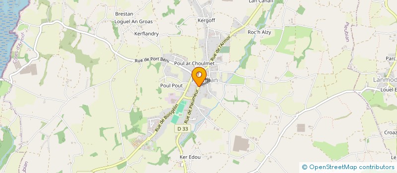 localisation de l'entreprise OLLIVIER LEMEE  PLEUBIAN