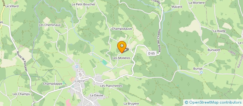 localisation de l'entreprise OLLMEDIA  LAPTE