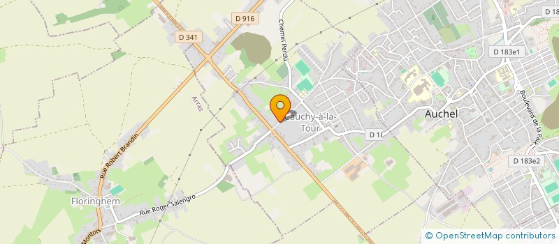 localisation de l'entreprise OLLY  CAUCHY-A-LA-TOUR