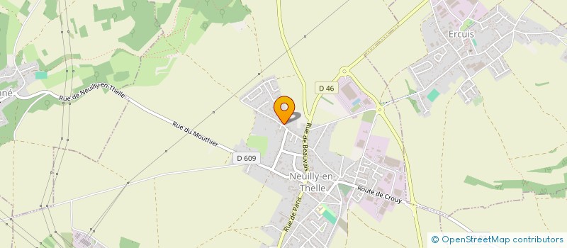 localisation de l'entreprise OLLYA HOLDING  NEUILLY EN THELLE