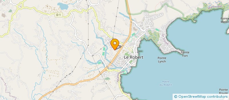 localisation de l'entreprise OLLYWELL  LE ROBERT