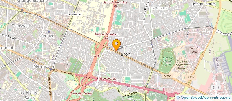 localisation de l'entreprise OLM-BE à BRON