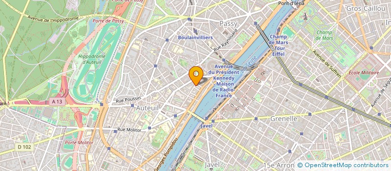 localisation de l'entreprise OLMA  PARIS