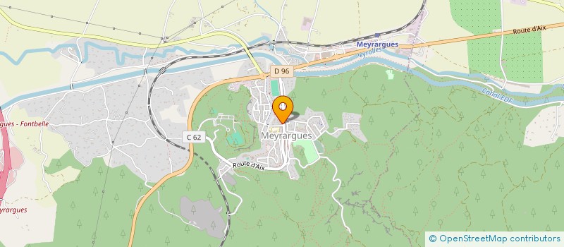 localisation de l'entreprise OLMA  MEYRARGUES