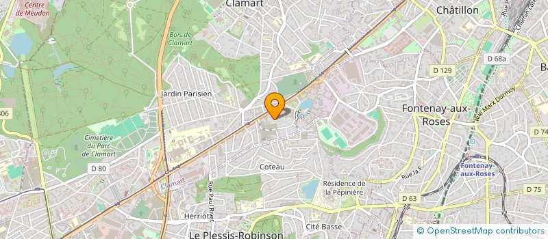 localisation de l'entreprise OLMA SNC  CLAMART