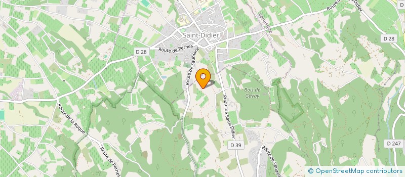 localisation de l'entreprise OLMAGI à CARPENTRAS