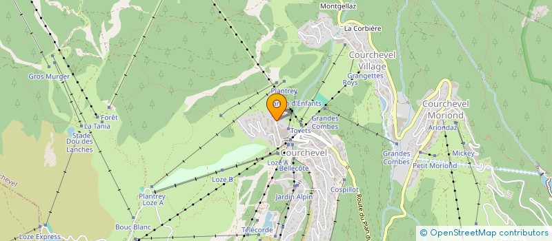 localisation de l'entreprise OLMAGIXA à COURCHEVEL