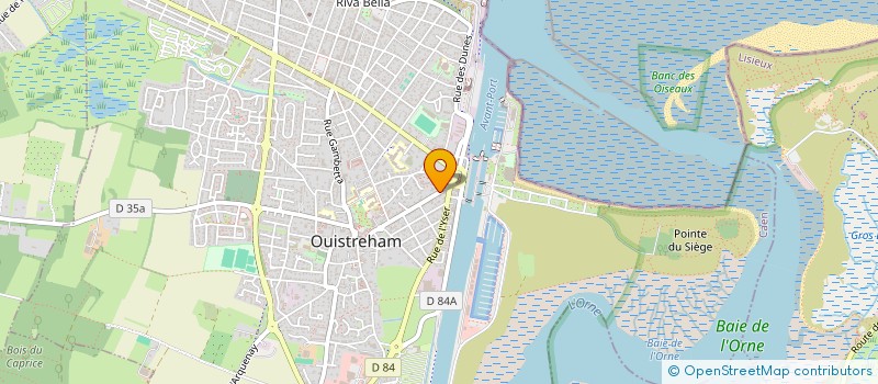 localisation de l'entreprise OLMAR PATRIMOINE  OUISTREHAM