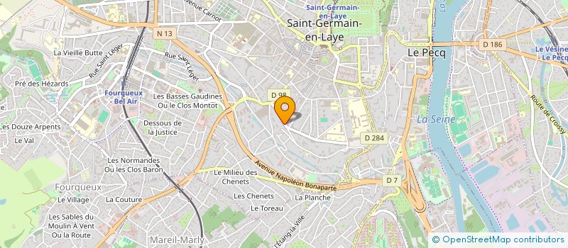 localisation de l'entreprise OLMASO PRO  SAINT-GERMAIN-EN-LAYE