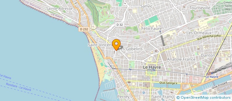 localisation de l'entreprise OLMATICA à LE HAVRE