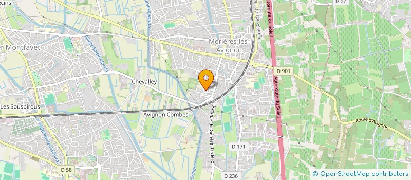 localisation de l'entreprise OLMB  MORIERES-LES-AVIGNON