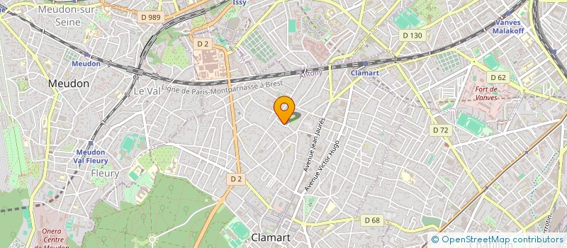 localisation de l'entreprise OLMC HOLDING à CLAMART