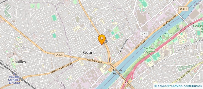 localisation de l'entreprise OLMD à BEZONS