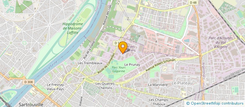 localisation de l'entreprise OLMECA à SARTROUVILLE