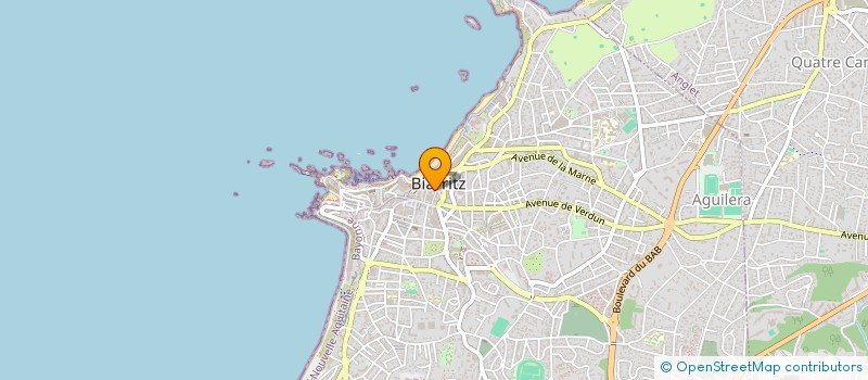 localisation de l'entreprise OLMECY  BIARRITZ