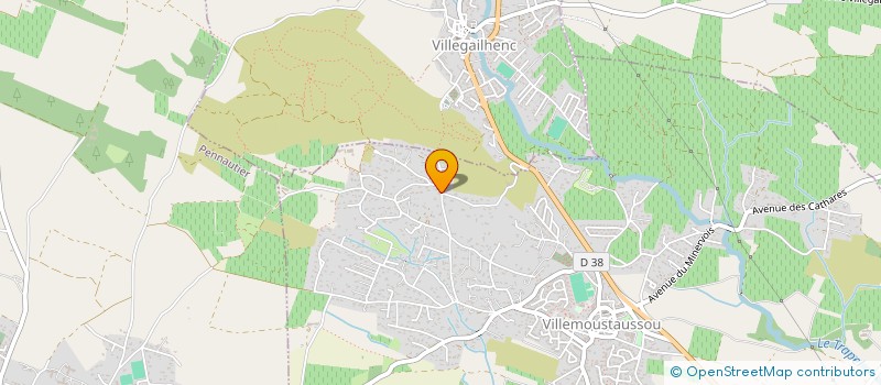 localisation de l'entreprise OLMI CONSEIL & GESTION  VILLEMOUSTAUSSOU