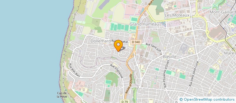 localisation de l'entreprise OLMI1  LE HAVRE