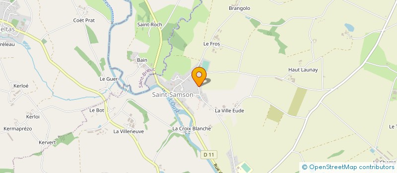 localisation de l'entreprise OLMIX  BREHAN