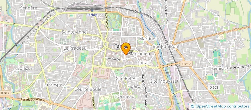localisation de l'entreprise OLMOS IBARRA TRPT MARCHANDISES à TARBES