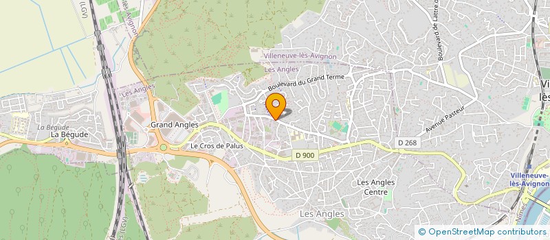 localisation de l'entreprise OLMOS PEINTURE ET RENOVATION SAS  LES ANGLES