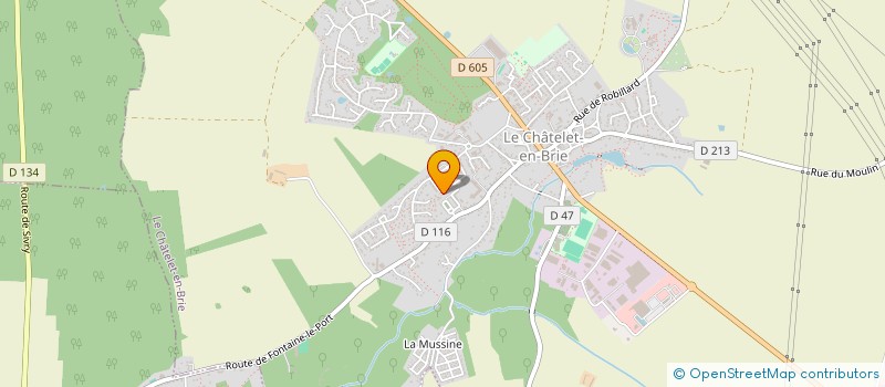 localisation de l'entreprise OLNA  LE CHATELET-EN-BRIE